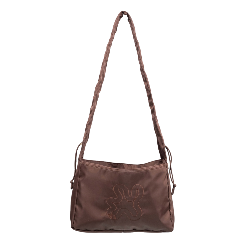 Shield Midi shopper – brun